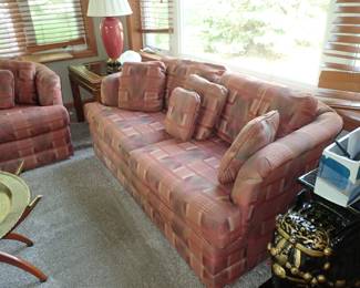 Sofa & loveseat. 
