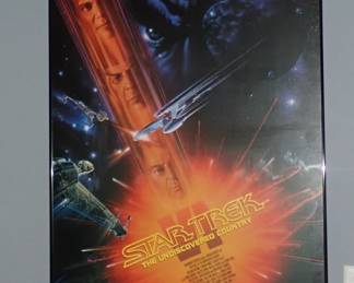 Large movie posters framed starwars
