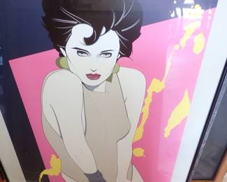 Splash by Patrick Nagel -  Art Print Poster