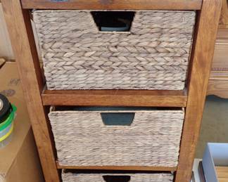 STORAGE WITH BASKETS
