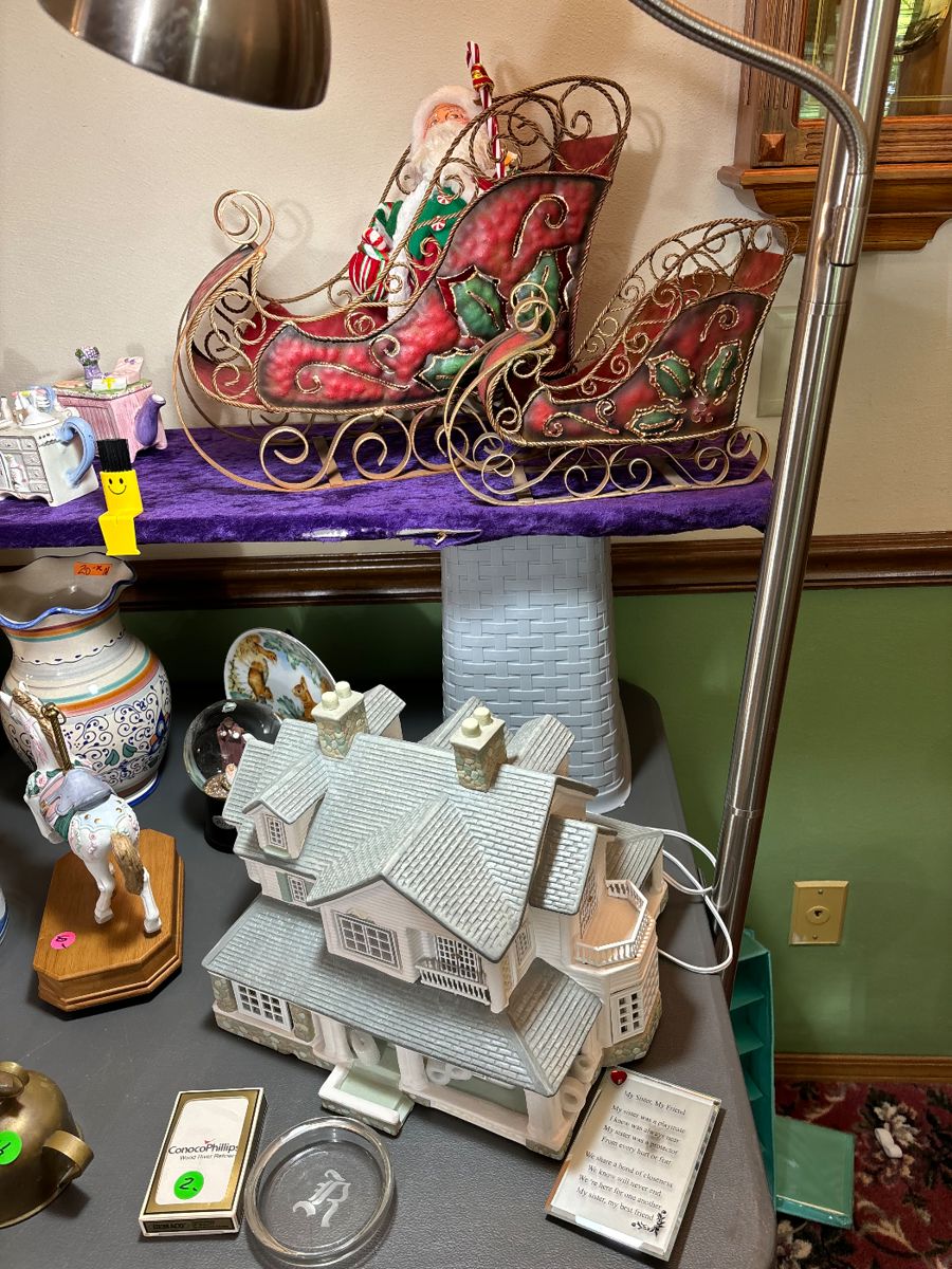 Amy Alfeld Estate Sale loaded Godfrey home starts on 6/5/2024