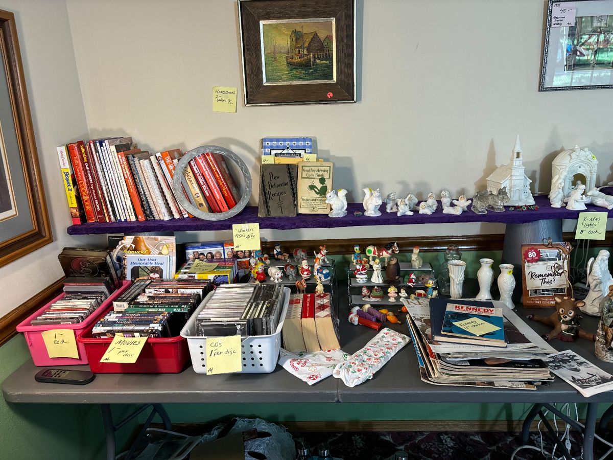 Amy Alfeld Estate Sale loaded Godfrey home starts on 6/5/2024