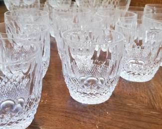 20 Waterford crystal old fashioned glasses