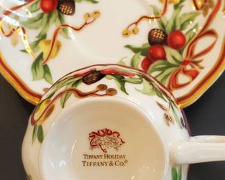 Tiffany and Co cup and saucer