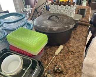 CAST IRON POT.   OMG STEVE. LOOK.  