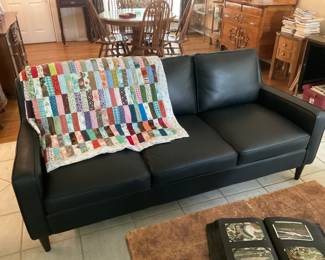 VERY NICE VYNAL SOFA