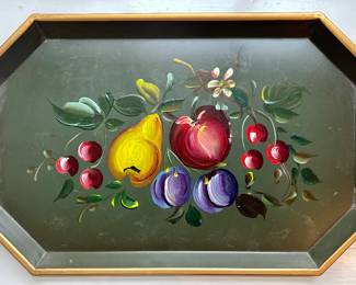 Hand Painted Serving Tray