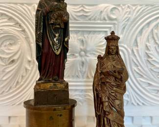 (2) Religious Statues