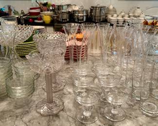Assorted Glassware