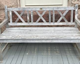 Teak Outdoor Bench