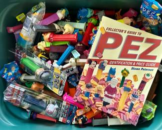 Assorted Pez Dispensers