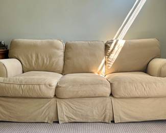 Slip Covered Sofa