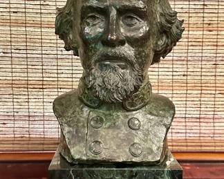 Bronze Bust by Clarence Runtsch