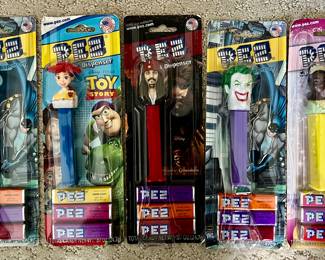 New Pez Dispensers