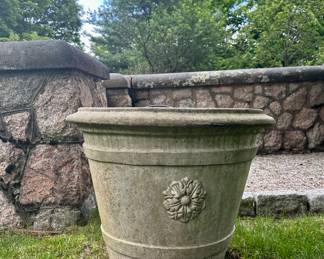 (2) Oversized Lightweight Planters