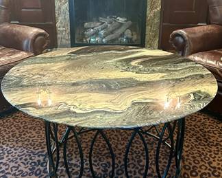 Marble Top Coffee Table