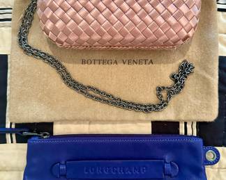 Bottega Veneta Bag & Longchamp Clutch