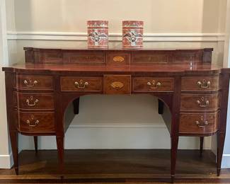 18th Century English D-Shaped Sideboard 