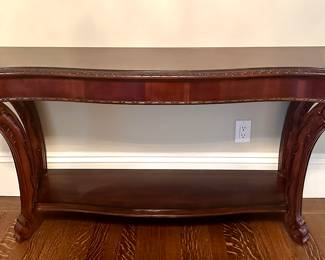 Carved Console Table