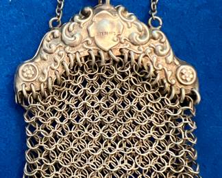 Antique Sterling Silver Coin Purse