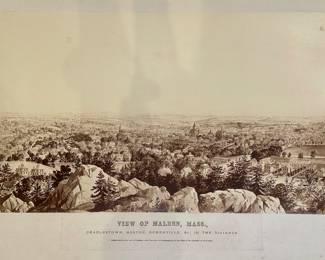 View of Malden, MA Print