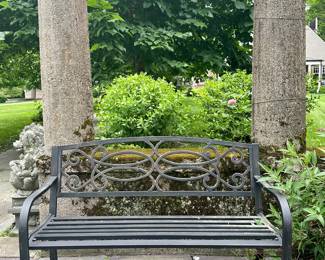 (4) Cast Aluminum Benches