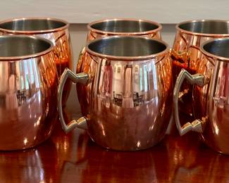 (6) Moscow Mule Mugs