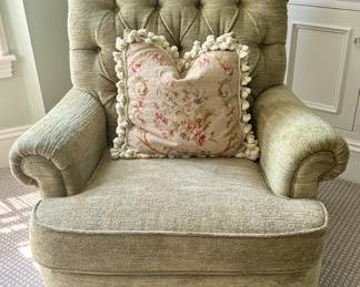 Tufted Back Armchair