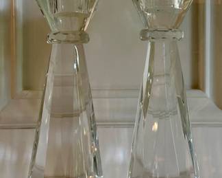 Crystal Candlesticks