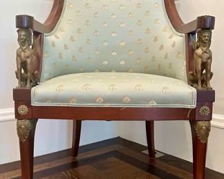 Armchair with Winged Griffins