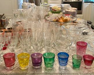 Assorted Glassware