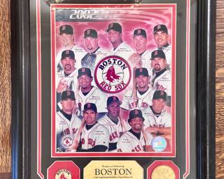 Boston Red Sox Framed 2002 Roster