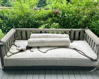 Ballard Design Sunday Daybed Swing with Cushion 