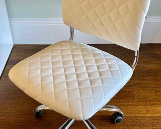 (2) Modern Rolling Desk Chairs