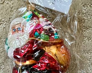 New Christopher Radko Ornament 