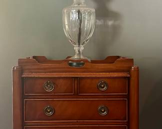 (2) Yorkshire House, Inc. Side Tables with Removable Top