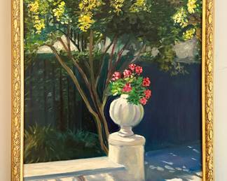 Oil on Canvas, Signed