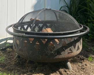 Covered Fire Pit