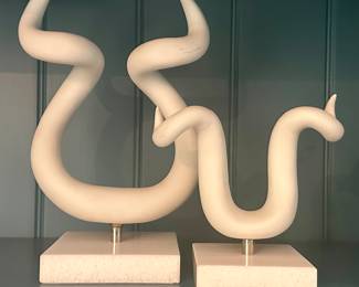 Jonathan Adler Figural Horn Decor 