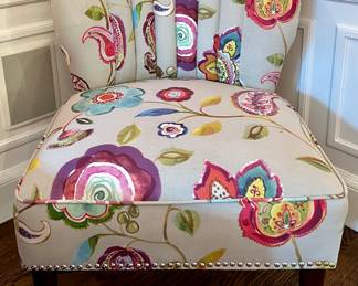 (2) Madison Park Chairs with Nailhead Trim