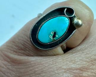 Sterling & Turquoise Ring
