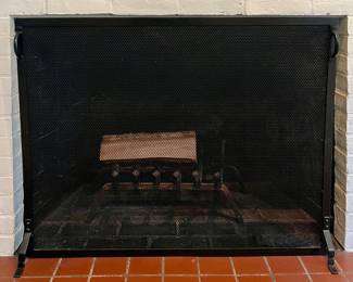 Fireplace Screen & Grate