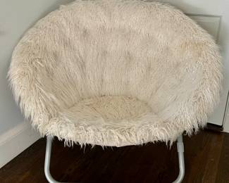 Faux Fur Chair