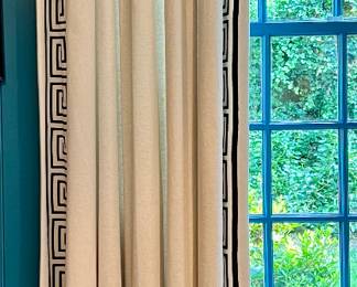 (6) Custom Panels with Geometric Trim