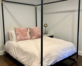 CB2 Full Canopy Bed