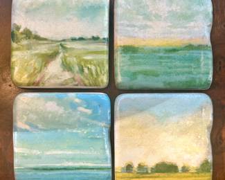 Hand Painted Coasters