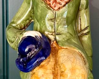 Staffordshire Gentleman Dog Figurine