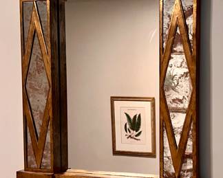 Two Tone Decorative Mirror