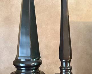 Finial & Obelisk Decor