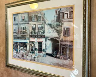 Hotel De Paris Framed Print